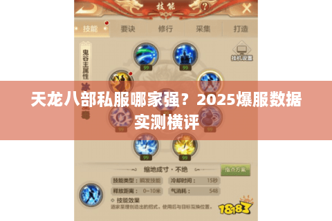 天龙八部私服哪家强?2025爆服数据实测横评 天龙八部私服哪家强?2025爆服数据实测横评