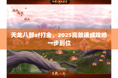 天龙八部sf打金，2025高效速成攻略一步到位