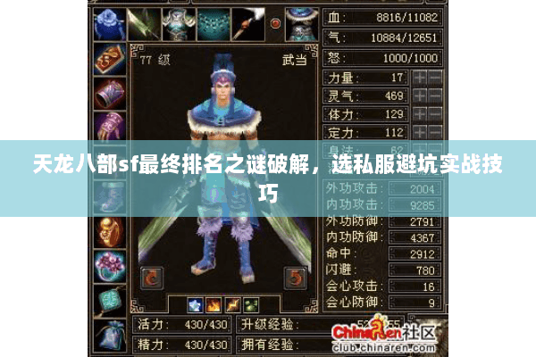 天龙八部sf最终排名之谜破解,选私服避坑实战技巧 天龙八部sf最终排名之谜破解,选私服避坑实战技巧