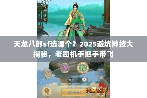 天龙八部sf选哪个?2025避坑神技大揭秘,老司机手把手带飞 天龙八部sf选哪个?2025避坑神技大揭秘,老司机手把手带飞