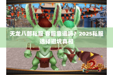天龙八部私服 客服靠谱吗？2025私服选择避坑真相