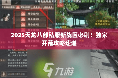2025天龙八部私服新战区必刷！独家开荒攻略速递