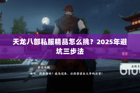 天龙八部私服精品怎么挑？2025年避坑三步法