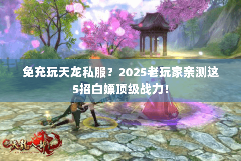免充玩天龙私服?2025老玩家亲测这5招白嫖顶级战力! 免充玩天龙私服?2025老玩家亲测这5招白嫖顶级战力!