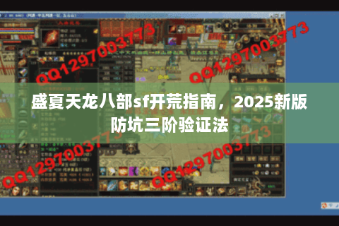 盛夏天龙八部sf开荒指南，2025新版防坑三阶验证法