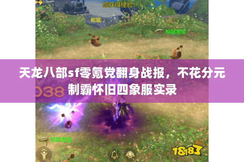 天龙八部sf零氪党翻身战报，不花分元制霸怀旧四象服实录