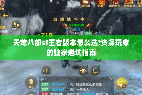 天龙八部sf王者版本怎么选?资深玩家的独家避坑指南 天龙八部sf王者版本怎么选?资深玩家的独家避坑指南