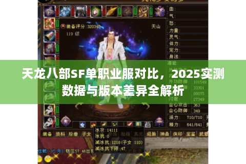 天龙八部SF单职业服对比,2025实测数据与版本差异全解析 天龙八部SF单职业服对比,2025实测数据与版本差异全解析