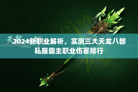 2024新职业解析,实测三大天龙八部私服霸主职业伤害排行 2024新职业解析,实测三大天龙八部私服霸主职业伤害排行