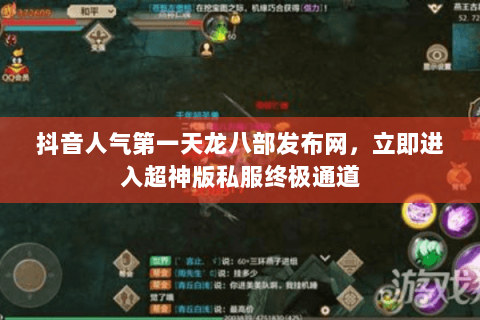 抖音人气第一天龙八部发布网，立即进入超神版私服终极通道