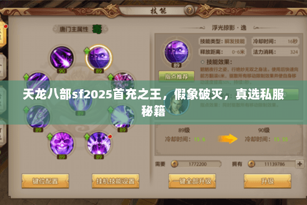天龙八部sf2025首充之王,假象破灭,真选私服秘籍 天龙八部sf2025首充之王,假象破灭,真选私服秘籍