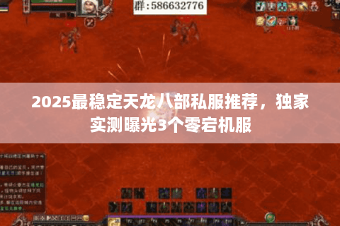 2025最稳定天龙八部私服推荐,独家实测曝光3个零宕机服 2025最稳定天龙八部私服推荐,独家实测曝光3个零宕机服