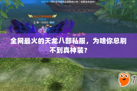 全网最火的天龙八部私服,为啥你总刷不到真神装? 全网最火的天龙八部私服,为啥你总刷不到真神装?