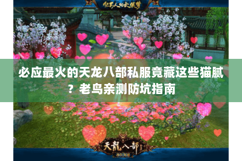必应最火的天龙八部私服竟藏这些猫腻？老鸟亲测防坑指南
