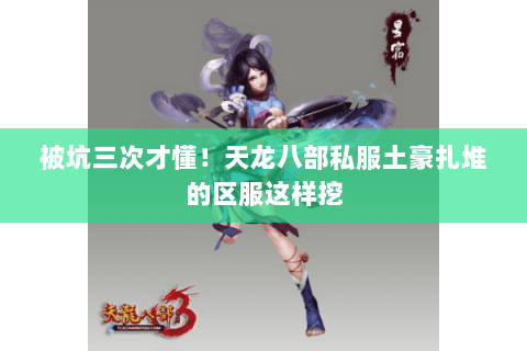 被坑三次才懂！天龙八部私服土豪扎堆的区服这样挖