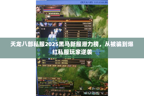天龙八部私服2025黑马新服潜力榜,从被骗到爆红私服玩家逆袭 天龙八部私服2025黑马新服潜力榜,从被骗到爆红私服玩家逆袭