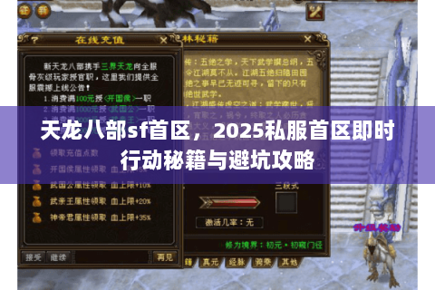 天龙八部sf首区，2025私服首区即时行动秘籍与避坑攻略