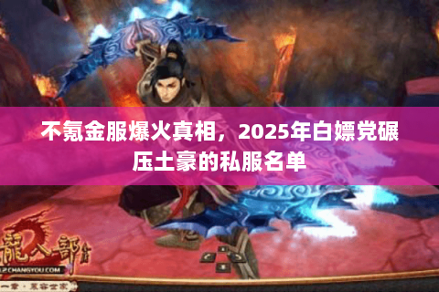 不氪金服爆火真相,2025年白嫖党碾压土豪的私服名单 不氪金服爆火真相,2025年白嫖党碾压土豪的私服名单