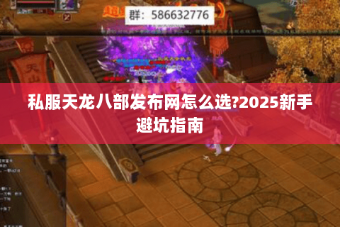 私服天龙八部发布网怎么选?2025新手避坑指南 私服天龙八部发布网怎么选?2025新手避坑指南