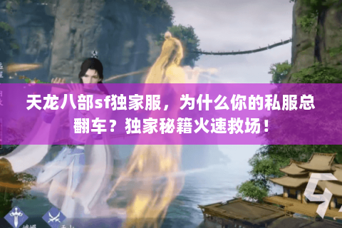 天龙八部sf独家服，为什么你的私服总翻车？独家秘籍火速救场！