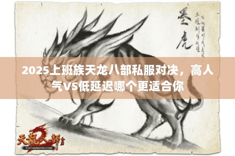 2025上班族天龙八部私服对决，高人气VS低延迟哪个更适合你