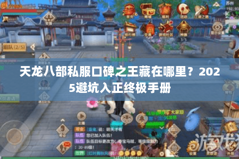 天龙八部私服口碑之王藏在哪里？2025避坑入正终极手册