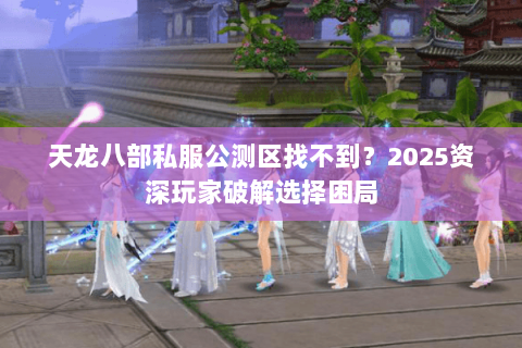 天龙八部私服公测区找不到?2025资深玩家破解选择困局 天龙八部私服公测区找不到?2025资深玩家破解选择困局