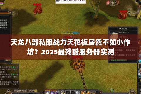 天龙八部私服战力天花板居然不如小作坊?2025最残酷服务器实测 天龙八部私服战力天花板居然不如小作坊?2025最残酷服务器实测