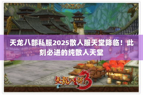 天龙八部私服2025散人服天堂降临！此刻必进的纯散人天堂