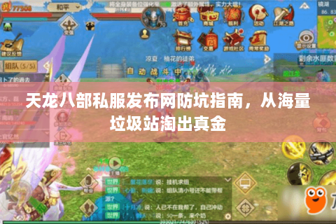 天龙八部私服发布网防坑指南，从海量垃圾站淘出真金