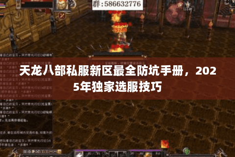 天龙八部私服新区最全防坑手册,2025年独家选服技巧 天龙八部私服新区最全防坑手册,2025年独家选服技巧