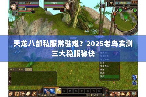 天龙八部私服常驻难？2025老鸟实测三大稳服秘诀