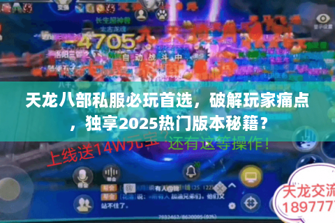天龙八部私服必玩首选，破解玩家痛点，独享2025热门版本秘籍？