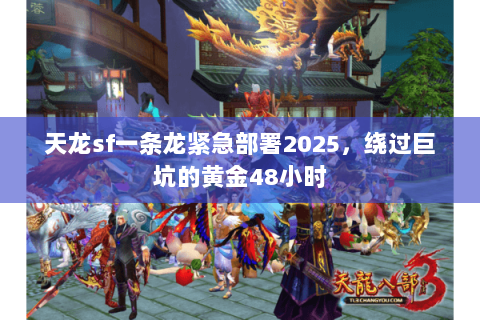 天龙sf一条龙紧急部署2025，绕过巨坑的黄金48小时