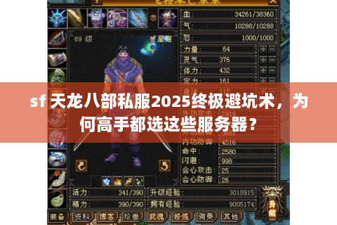 sf 天龙八部私服2025终极避坑术，为何高手都选这些服务器？