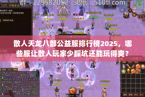 散人天龙八部公益服排行榜2025,哪些服让散人玩家少踩坑还能玩得爽? 散人天龙八部公益服排行榜2025,哪些服让散人玩家少踩坑还能玩得爽?