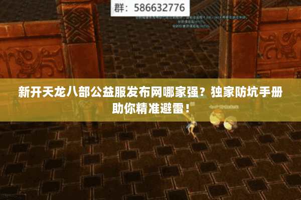 新开天龙八部公益服发布网哪家强？独家防坑手册助你精准避雷！