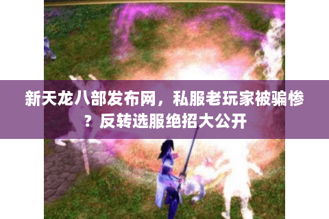 新天龙八部发布网,私服老玩家被骗惨?反转选服绝招大公开 新天龙八部发布网,私服老玩家被骗惨?反转选服绝招大公开