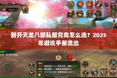 新开天龙八部私服究竟怎么选?2025年避坑手册流出 新开天龙八部私服究竟怎么选?2025年避坑手册流出