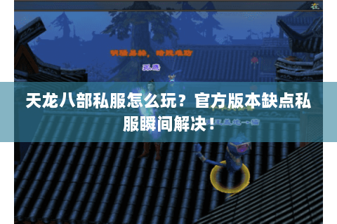 天龙八部私服怎么玩?官方版本缺点私服瞬间解决! 天龙八部私服怎么玩?官方版本缺点私服瞬间解决!