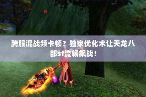 跨服混战频卡顿？独家优化术让天龙八部sf流畅飙战！