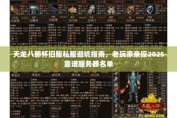 天龙八部怀旧服私服避坑指南,老玩家亲探2025靠谱服务器名单 天龙八部怀旧服私服避坑指南,老玩家亲探2025靠谱服务器名单