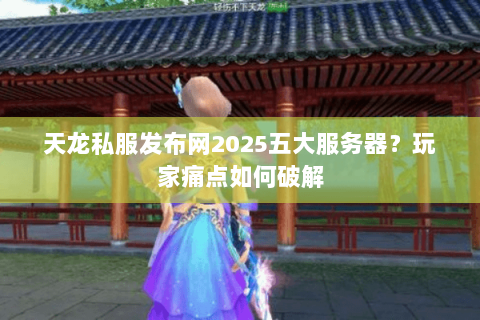 天龙私服发布网2025五大服务器?玩家痛点如何破解 天龙私服发布网2025五大服务器?玩家痛点如何破解