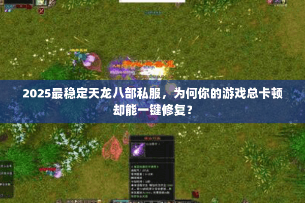2025最稳定天龙八部私服,为何你的游戏总卡顿却能一键修复? 2025最稳定天龙八部私服,为何你的游戏总卡顿却能一键修复?