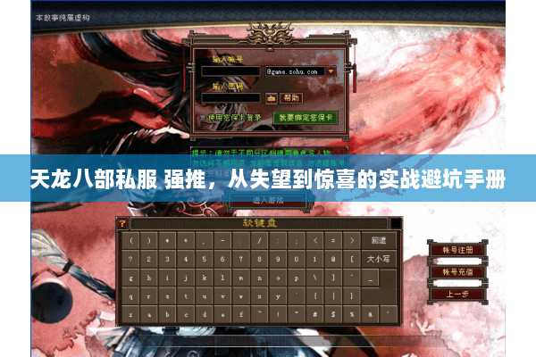 天龙八部私服 强推，从失望到惊喜的实战避坑手册