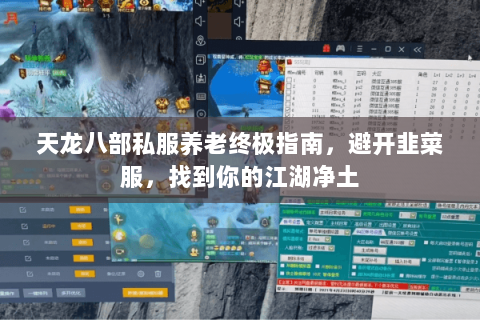 天龙八部私服养老终极指南，避开韭菜服，找到你的江湖净土