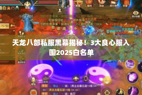 天龙八部私服黑幕揭秘!3大良心服入围2025白名单 天龙八部私服黑幕揭秘!3大良心服入围2025白名单
