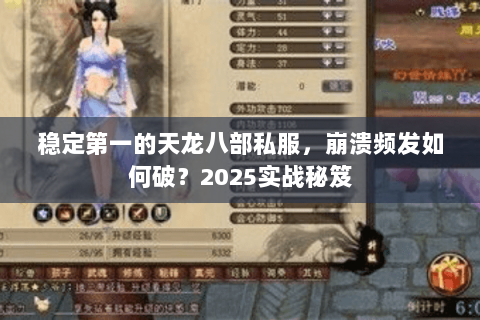 稳定第一的天龙八部私服，崩溃频发如何破？2025实战秘笈