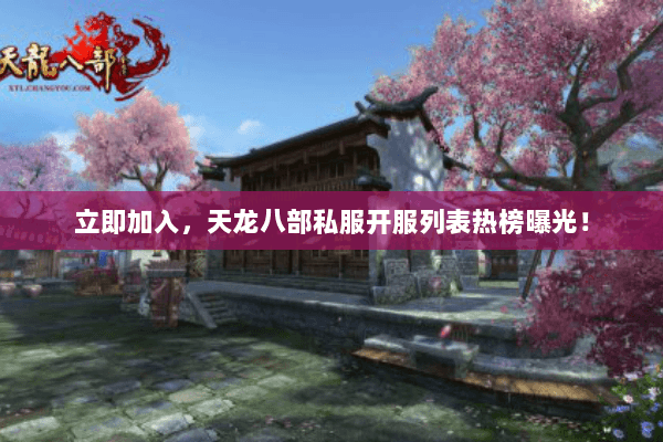 立即加入，天龙八部私服开服列表热榜曝光！