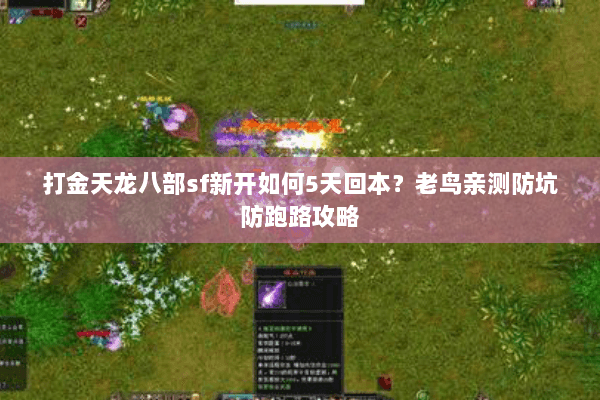 打金天龙八部sf新开如何5天回本?老鸟亲测防坑防跑路攻略 打金天龙八部sf新开如何5天回本?老鸟亲测防坑防跑路攻略